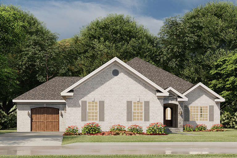 House Plan House Plan #25500 Front Elevation 