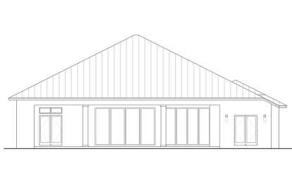 Coastal House Plan #5565-00178 Elevation Photo