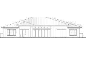 Coastal House Plan #5565-00181 Elevation Photo