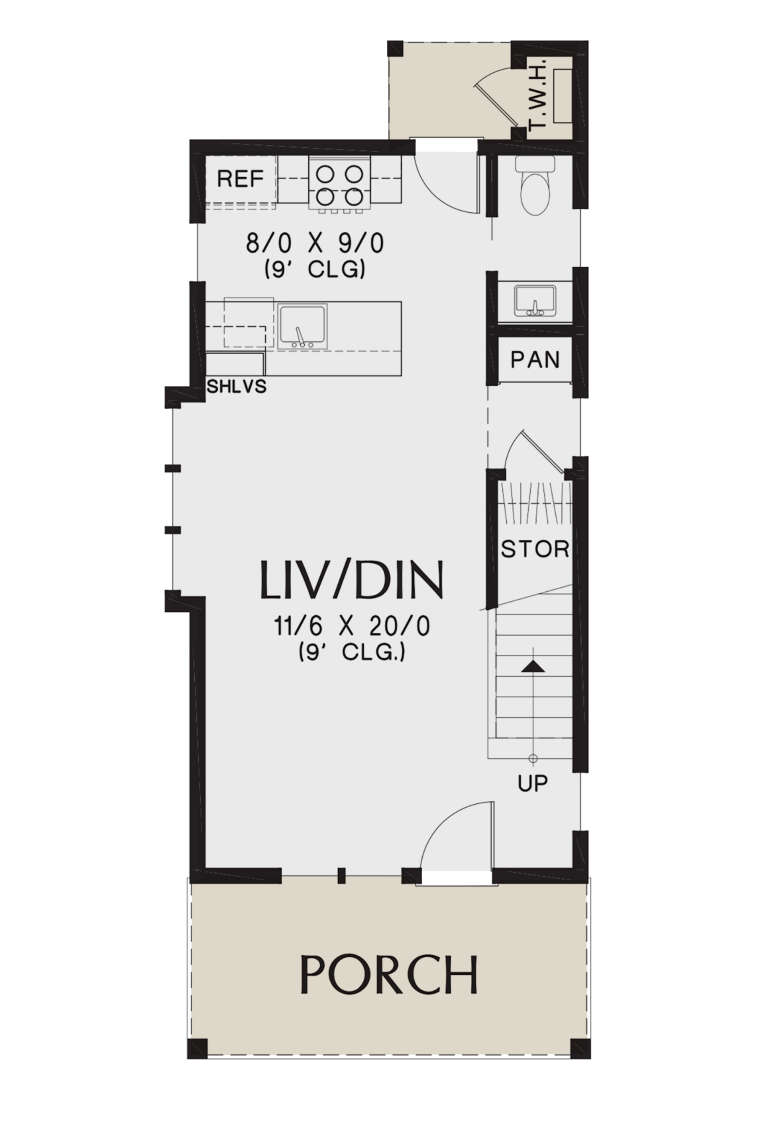 House Plan House Plan #25509 Drawing 1