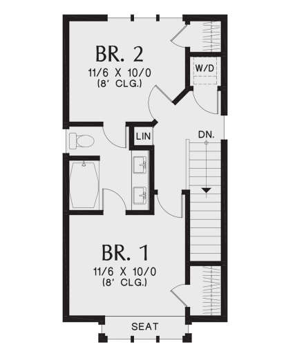 Second Floor for House Plan #2559-00923