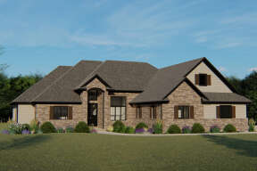 Traditional House Plan #5032-00091 Elevation Photo