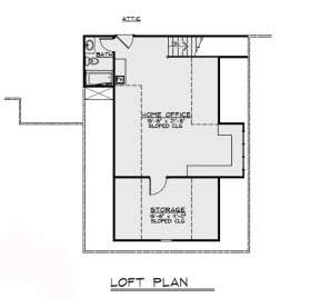 Second Floor for House Plan #5032-00091