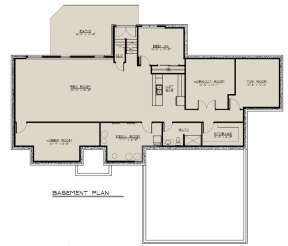 Basement for House Plan #5032-00091