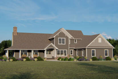 4 Bed, 2 Bath, 3167 Square Foot House Plan - #5032-00093