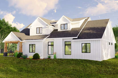 Modern Farmhouse House Plan #5032-00094 Elevation Photo