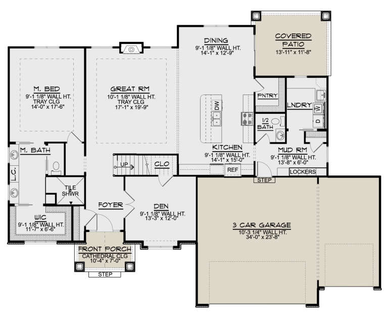 House Plan House Plan #25517 Drawing 1