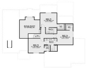 Second Floor for House Plan #5032-00094