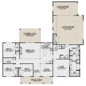 Main Floor for House Plan #5032-00095