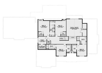 Second Floor for House Plan #5032-00096