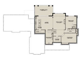Basement for House Plan #5032-00096