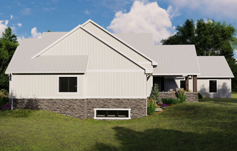 Modern Farmhouse House Plan #5032-00098 Elevation Photo