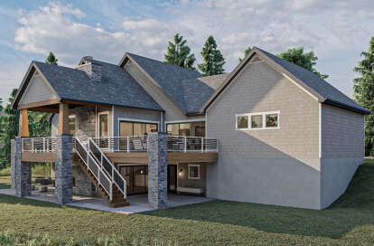Craftsman House Plan #963-00550 Elevation Photo