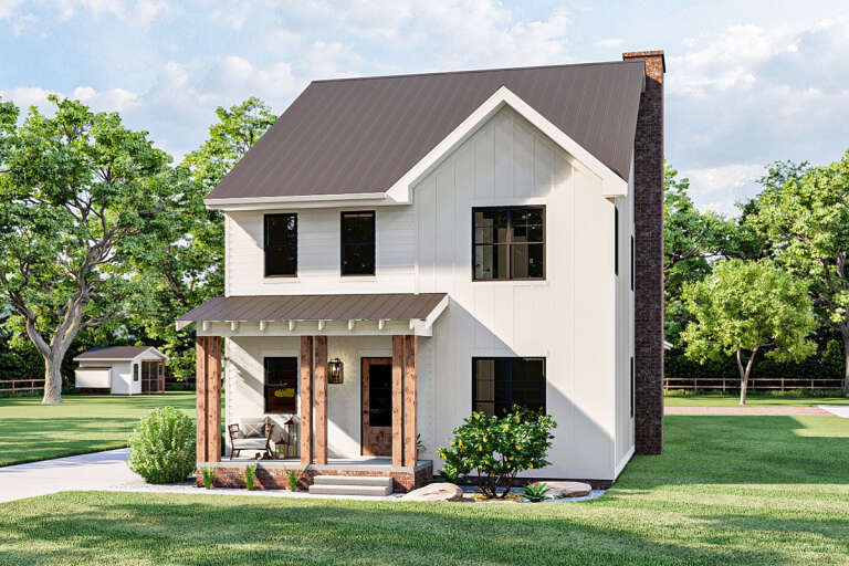 House Plan House Plan #25525 Front Elevation 