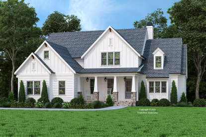 Modern Farmhouse House Plan #8594-00450 Elevation Photo