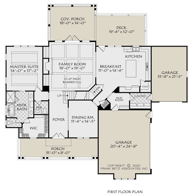 House Plan House Plan #25527 Drawing 1
