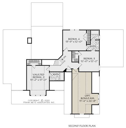 Second Floor for House Plan #8594-00451