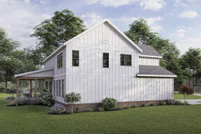 Modern Farmhouse House Plan #009-00304 Elevation Photo