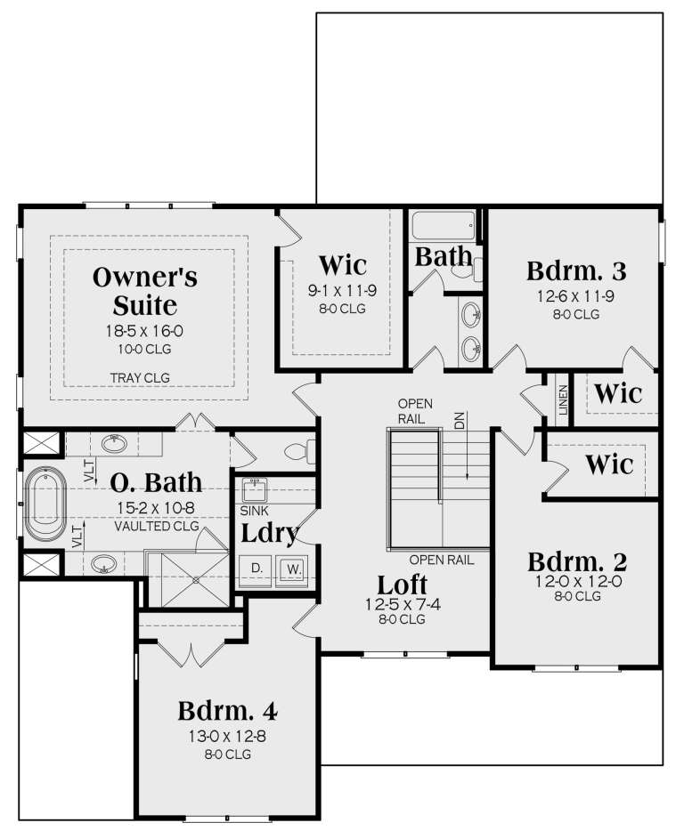 House Plan House Plan #25535 Drawing 2