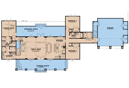 House Plan House Plan #25536 Drawing 1