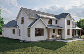 Modern Farmhouse House Plan #963-00560 Elevation Photo