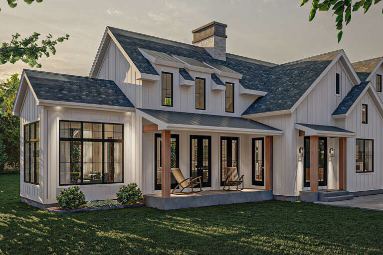 Modern Farmhouse House Plan #963-00560 Elevation Photo
