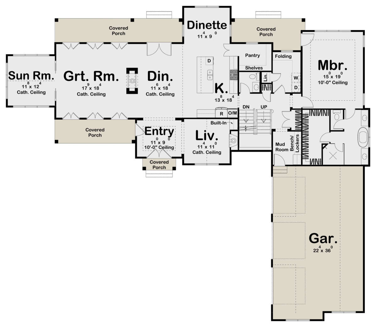 Main Floor for House Plan #963-00560
