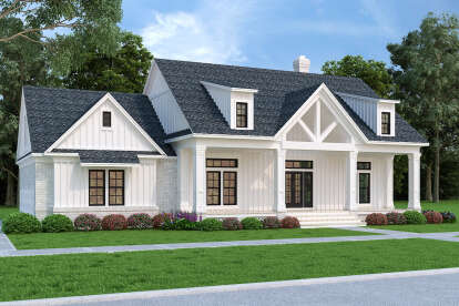 Modern Farmhouse House Plan #048-00279 Elevation Photo