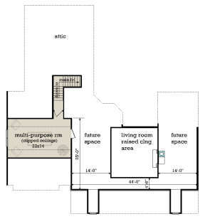 Second Floor for House Plan #048-00279