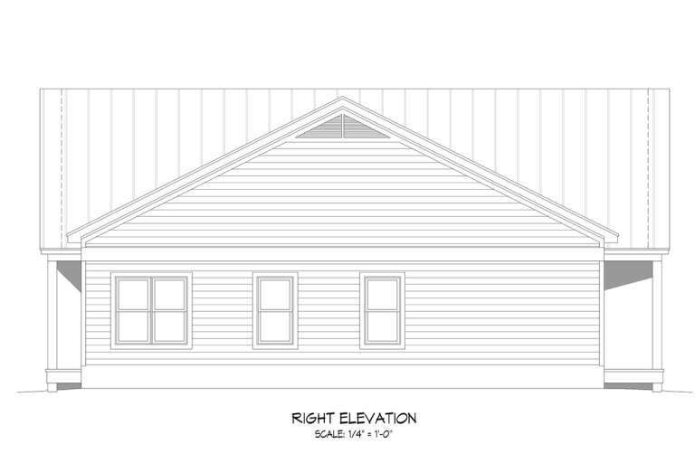Country House Plan #940-00338 Elevation Photo