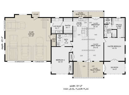 Main Floor for House Plan #940-00338