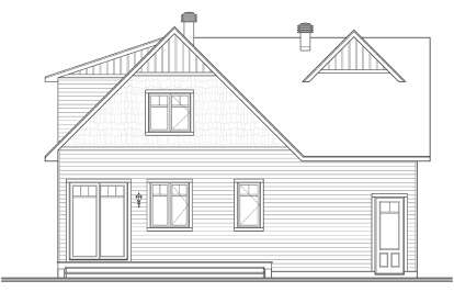 Modern Farmhouse House Plan #034-01288 Elevation Photo