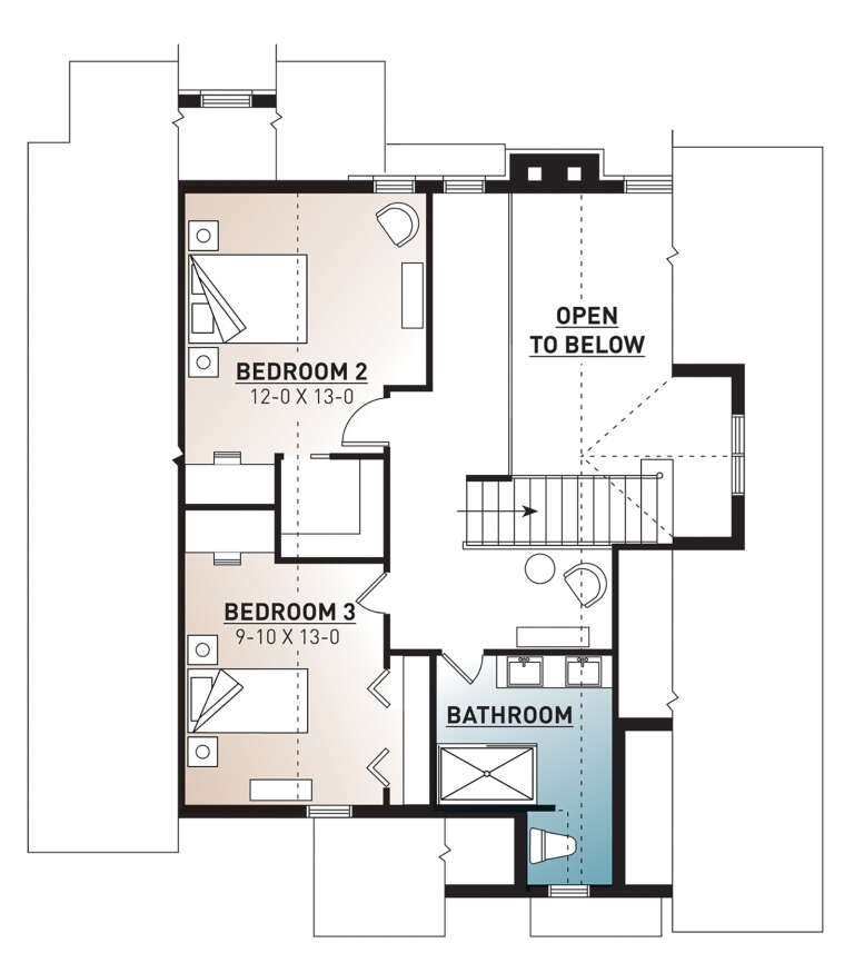 House Plan House Plan #25542 Drawing 2