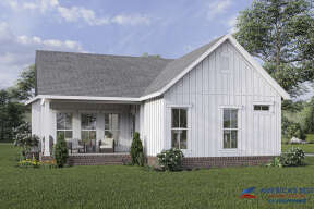 Modern Farmhouse House Plan #041-00249 Elevation Photo