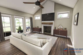 Modern Farmhouse House Plan #041-00249 Additional Photo