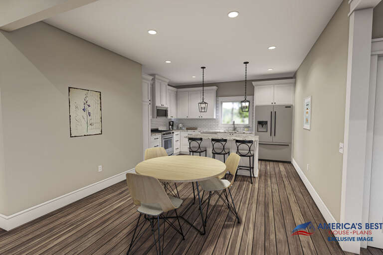 Modern Farmhouse House Plan #041-00249 Additional Photo