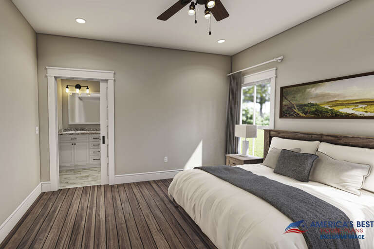 Modern Farmhouse House Plan #041-00249 Additional Photo