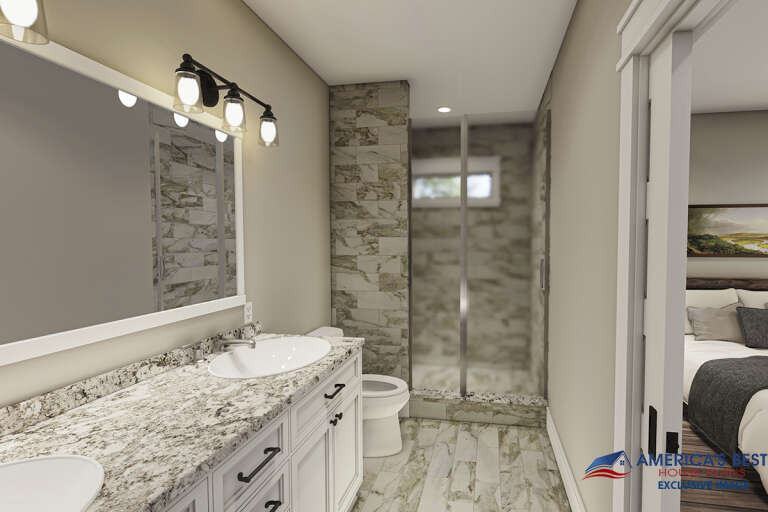 Modern Farmhouse House Plan #041-00249 Additional Photo