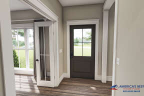 Modern Farmhouse House Plan #041-00249 Additional Photo