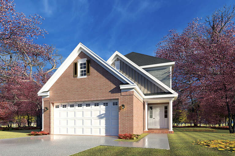 House Plan House Plan #25544 Front Elevation 