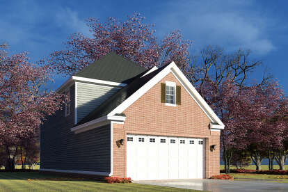 Traditional House Plan #8318-00205 Elevation Photo