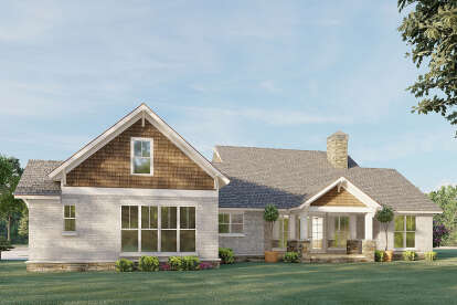 Modern Farmhouse House Plan #8318-00206 Elevation Photo