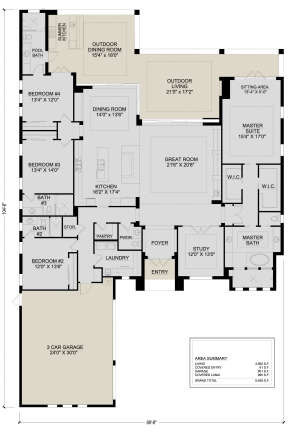 Main Floor for House Plan #5565-00027