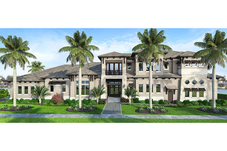 House Plan House Plan #25552 Front Elevation 