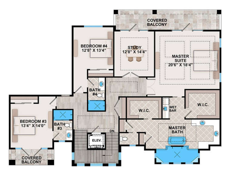 House Plan House Plan #25552 Drawing 2