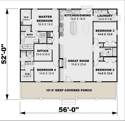 Main Floor for House Plan #1776-00121