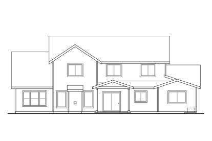 Craftsman House Plan #035-00899 Elevation Photo