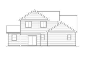 Craftsman House Plan #035-00901 Elevation Photo