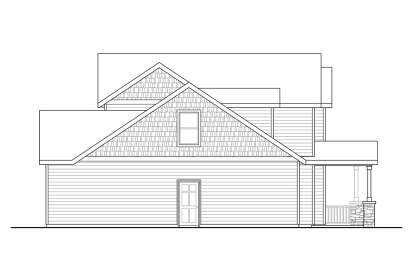 Craftsman House Plan #035-00901 Elevation Photo