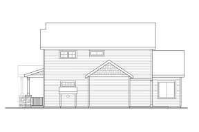 Craftsman House Plan #035-00901 Elevation Photo